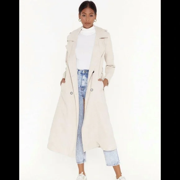 Nasty Gal Jackets Coats Nwt Nastygal Corduroy Trench Coat